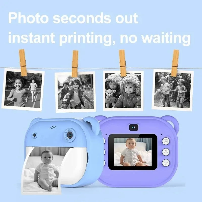 Instant Print Camera for Kids