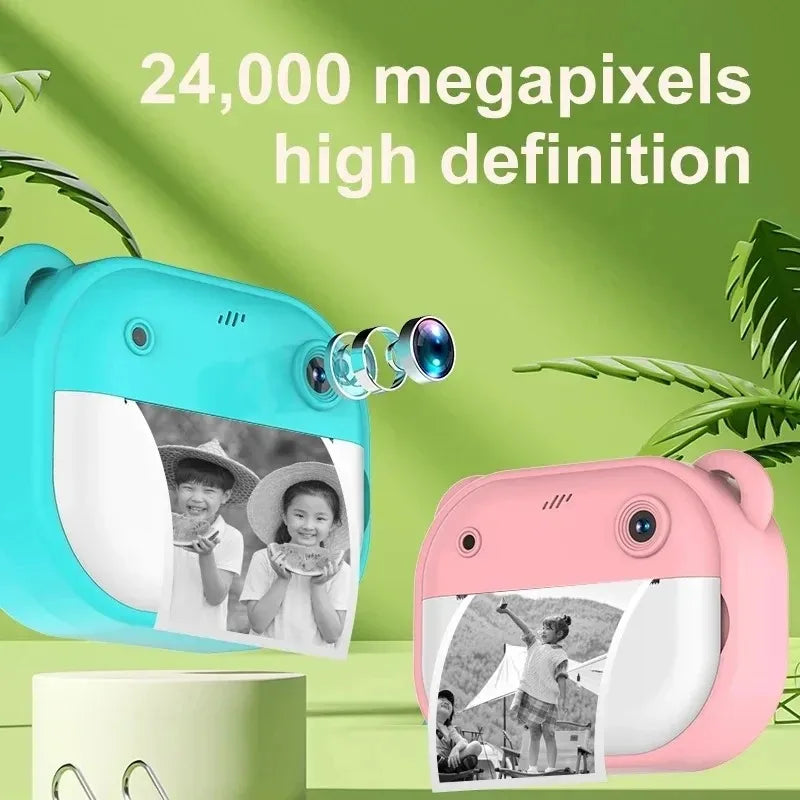 Instant Print Camera for Kids