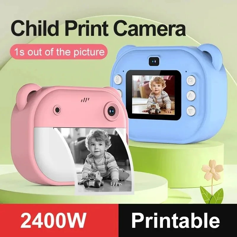 Instant Print Camera for Kids