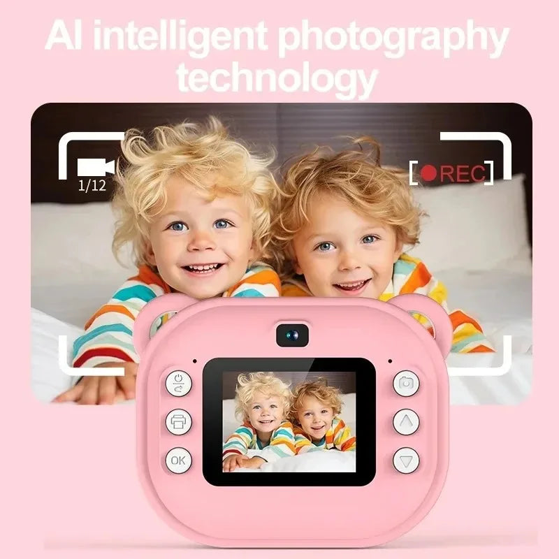 Instant Print Camera for Kids
