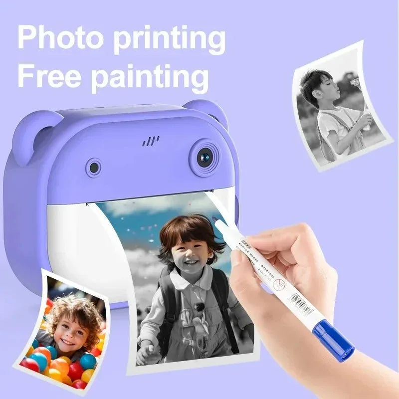 Instant Print Camera for Kids